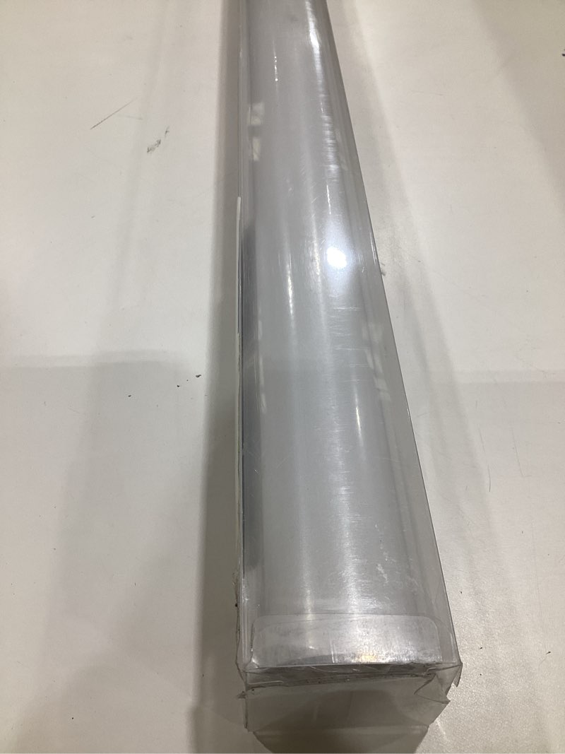 Condition photo showing As Is for artscape etched glass window film, 36" x 72", clear