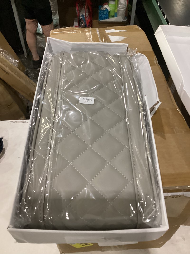 Condition photo showing New/Like New for cdefg for 2024 2025 2026 hyundai santa fe center console cover, for 2024-2026 hyundai santa fe mx5 accessories armrest cover middle console pad(require armrest lid removal) dark grey type b