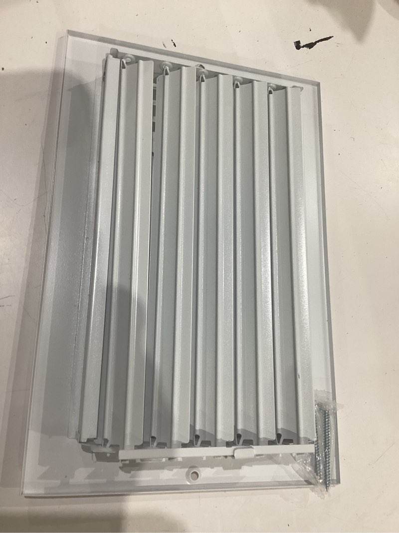 RELIABILT 10-in x 6-in 3-way Steel White Sidewall/Ceiling Register