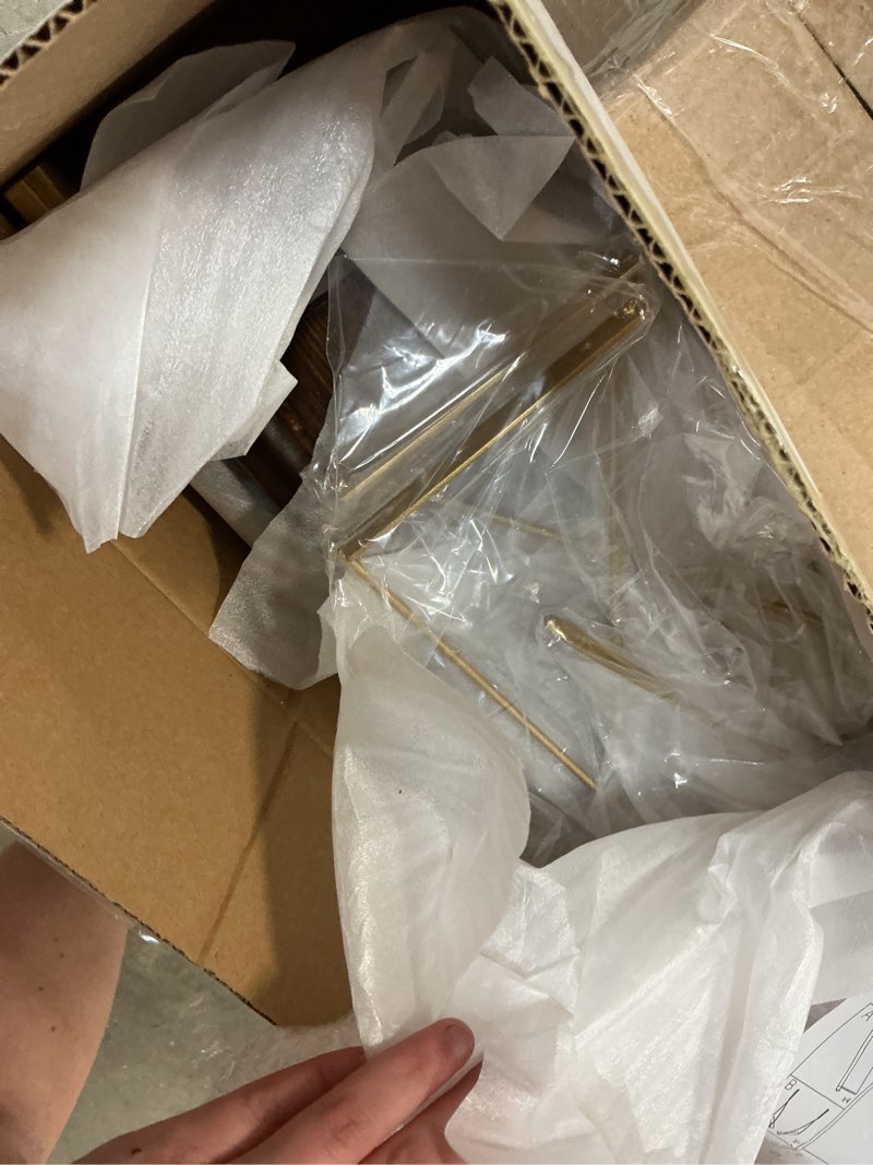 Condition photo showing As Is for pinkunn 4 pcs floating shelves for wall rustic wooden floating shelf wooden shelves for bathroom living room bedroom kitchen wall mounted live edge pine shelf(walnut wood color,15.75 inches) walnut wood color 15.75 inches