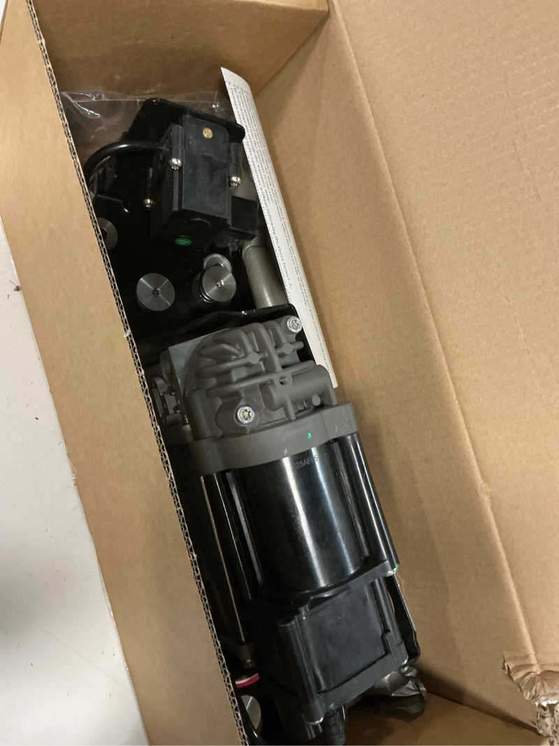 Condition photo showing Good Condition for air suspension compressor pump with valve block bracket + relay replacement for bmw 5 7 gt f01 f02 740i 740li 750i 750li 760li 37206864215 37206784137 37206789165 compressor pump+bracket+relay