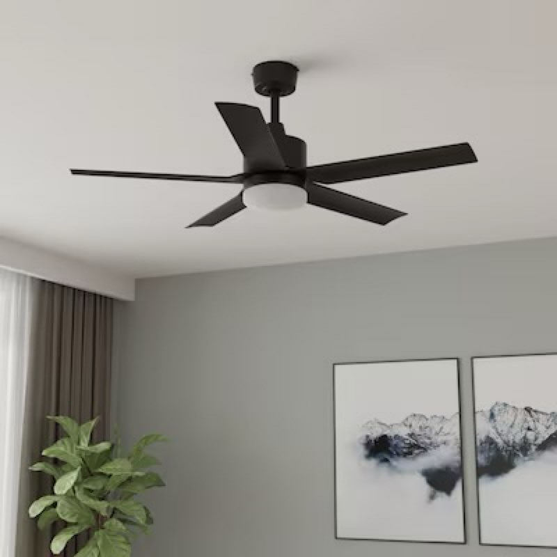 harbor breeze reidsport 44-in color-changing integrated led outdoor downrod or flush