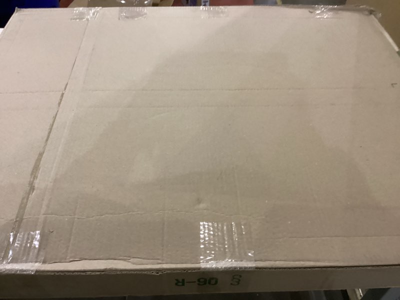 Condition photo showing As Is for Bathroom Mirrors for Over Sink, 2Pcs 16x20 Inch Vanity Mirrors for Wall,Black Metal Frame Rectangle Mirrors for Bathroom,Farmhouse,Restroom,Hangs Horizontally or Vertically