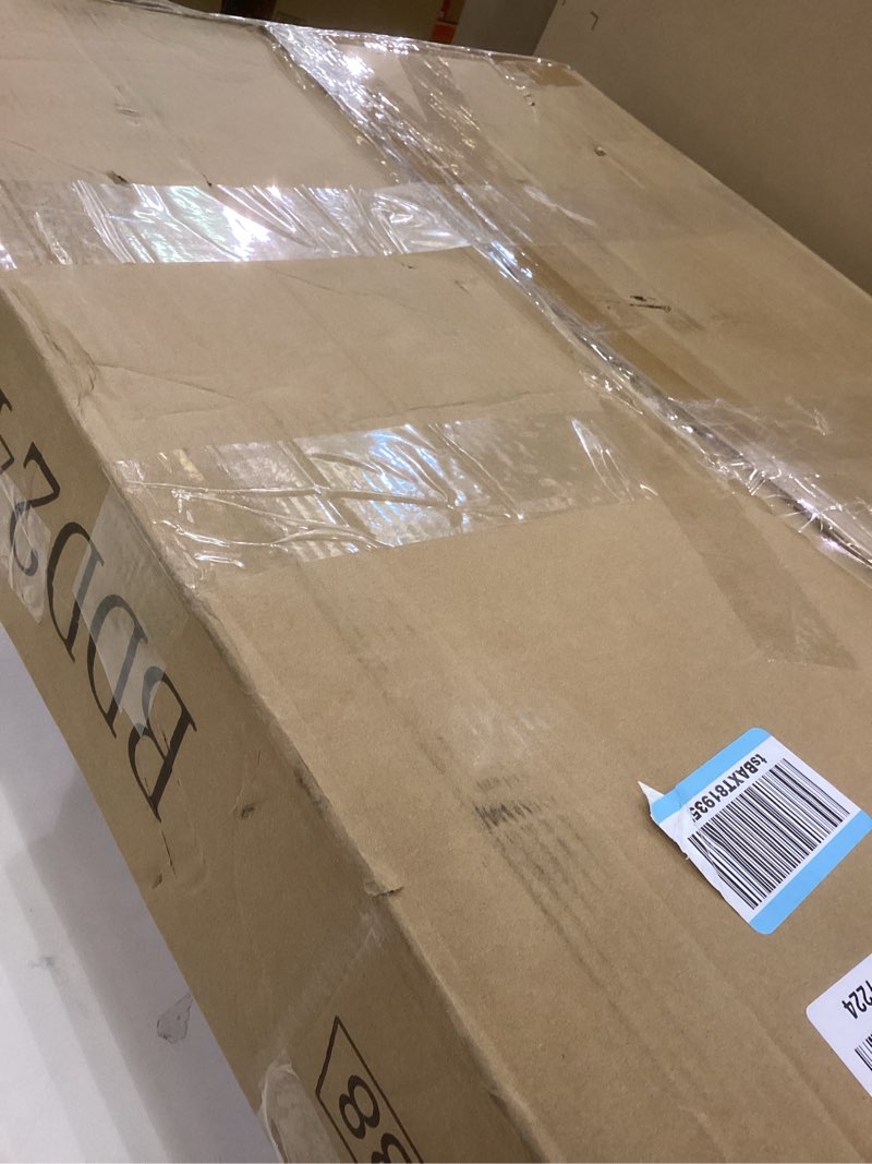 Condition photo showing Good Condition for A-Frame Telescoping Extension Ladder?4.4FT Folding Step Stool with Safety Lock?Foldable Aluminum Ladder, Heavy Duty 5 Step Ladder 600lbs Capacity for Home Use Red 5 step