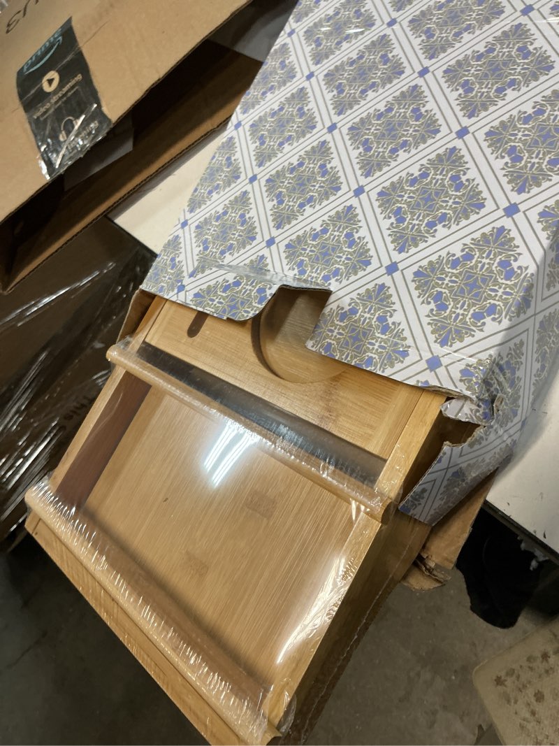 Condition photo showing Good Condition for xce bamboo bathtub caddy tray - expandable to 41 inches with book stand, soap holder & anti-slip pads for luxury bath spa, natural