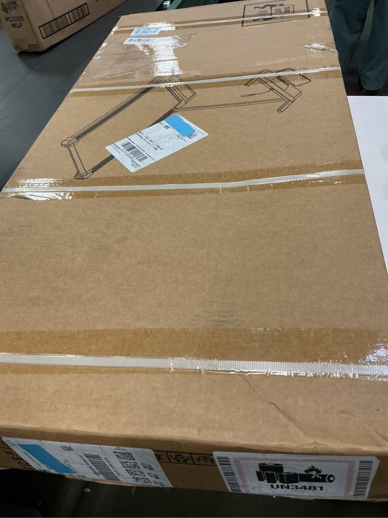 Condition photo showing New/Like New for Walking Pad Treadmill with Handle Bar, Compact Portable Treadmills for Home Small, Electric Walking Pads with Handles, 3.5HP Quiet and LED Display, 400 LBS Capacity Black 1