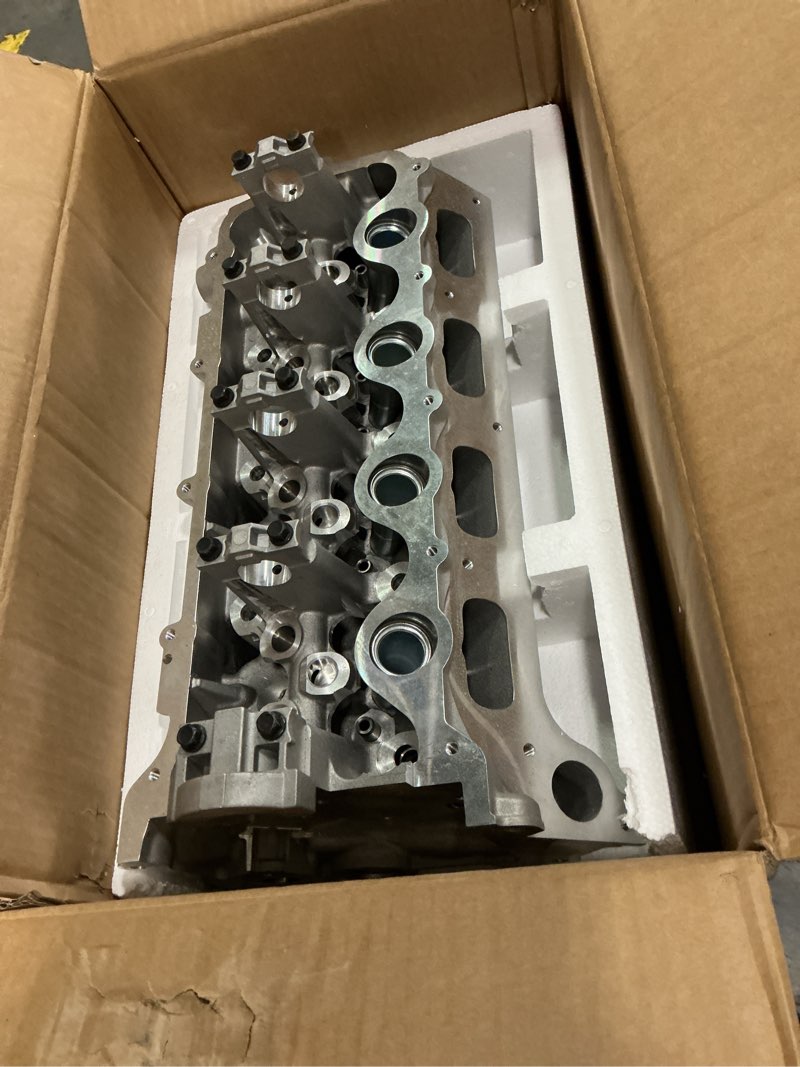 Condition photo showing Good Condition for passenger side cylinder head assembly replacement for ford f-150 expedition mustang explorer 5.4l 4.6l v8 2005-2014 5l1z6049aa 5r3z6049a mustrod