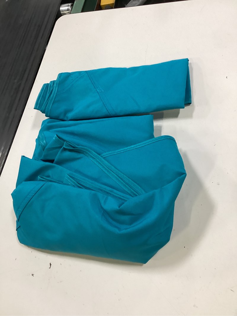 Condition photo showing Good Condition for grill gazebo replacement canopy top only - 5' x 8' outdoor bbq gazebo canopy roof, waterproof double tiered shelter cover fit for model l-gg001pst-f turquoise 5x8