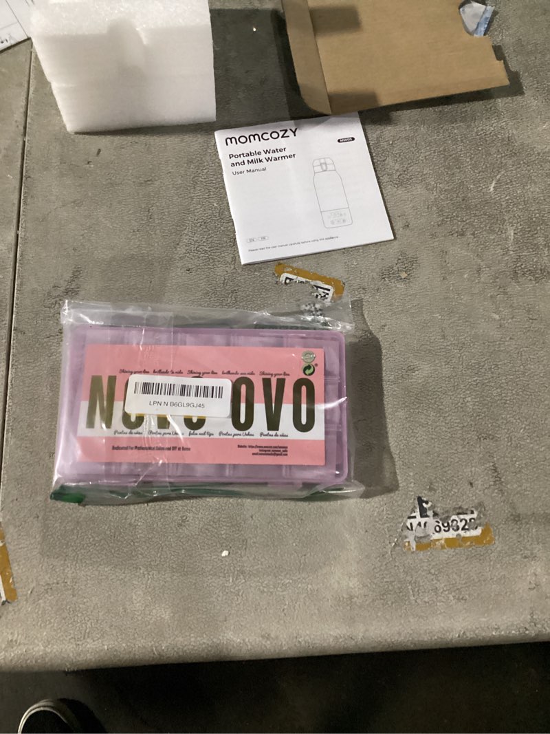 Condition photo showing Good Condition for NOVO OVO Halloween Medium Slightly Curved White French Tip Nail Tips BERRY PINK Full Cover for Press on Acrylic, Extra Thick Soft Gel False Nails, Need Builder Gel Top Coat for DIY x 15 Sizes 240 pcs M Curved Square Nail Tip White French Tips Berry Pink