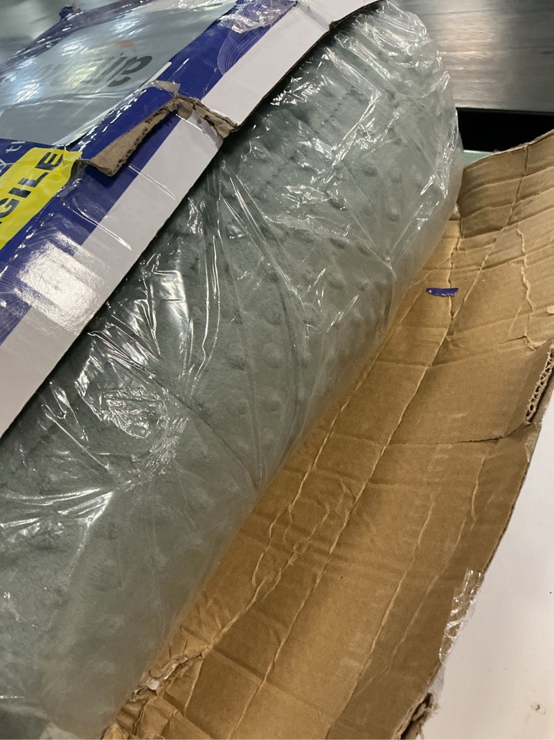 Condition photo showing Good Condition for Alomidds Weighted Blanket (60"x80",15lbs Queen Size - Grey), Weighted Blankets for Adults and Kids, Cooling Breathable Soft and Comfort Minky, Heavy Blanket Microfiber Material with Glass Beads A(grey) 60"x80" 15LBS