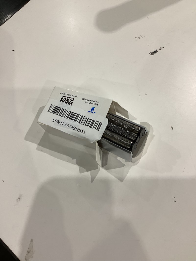 Condition photo showing As Is for Series 5 Replacement Head 52S for Braun Electric Shaver, S5 Wet and Dry Replacement Head Compatible with Braun 5 Series Foil and Cutter 5190cc 5090 5020 (1 Count)