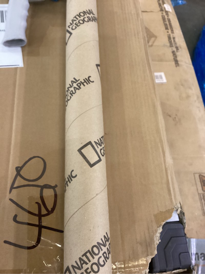 national geographic world wall map - decorator (46 x 30.5 in) (national geographic reference map)