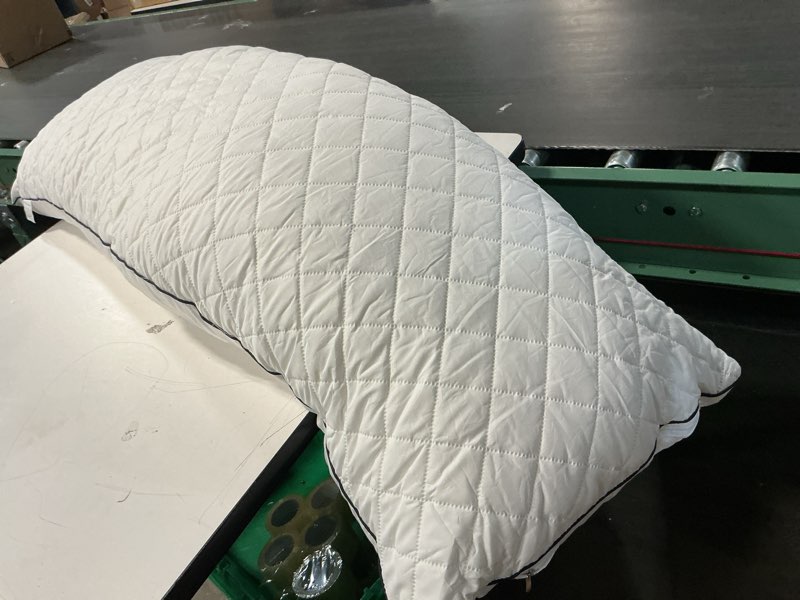 Condition photo showing Good Condition for Body Pillow, Memory Foam Body Pillows for Adults Sleeping, Long Pillow for Bed, Big Large Firm Full Body Pillow for Side Sleeper, 20x54 Inch, White