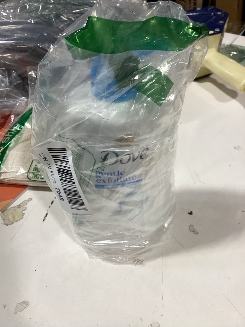 Condition photo showing New/Like New for dove body wash with pump gentle exfoliate with sea minerals for 24hr lotion-soft skin moisturizing skin cleanser with no sulfates no parabens 30.6 oz mandarin, pear, lily of valley 30.6 fl oz (pack of 1)