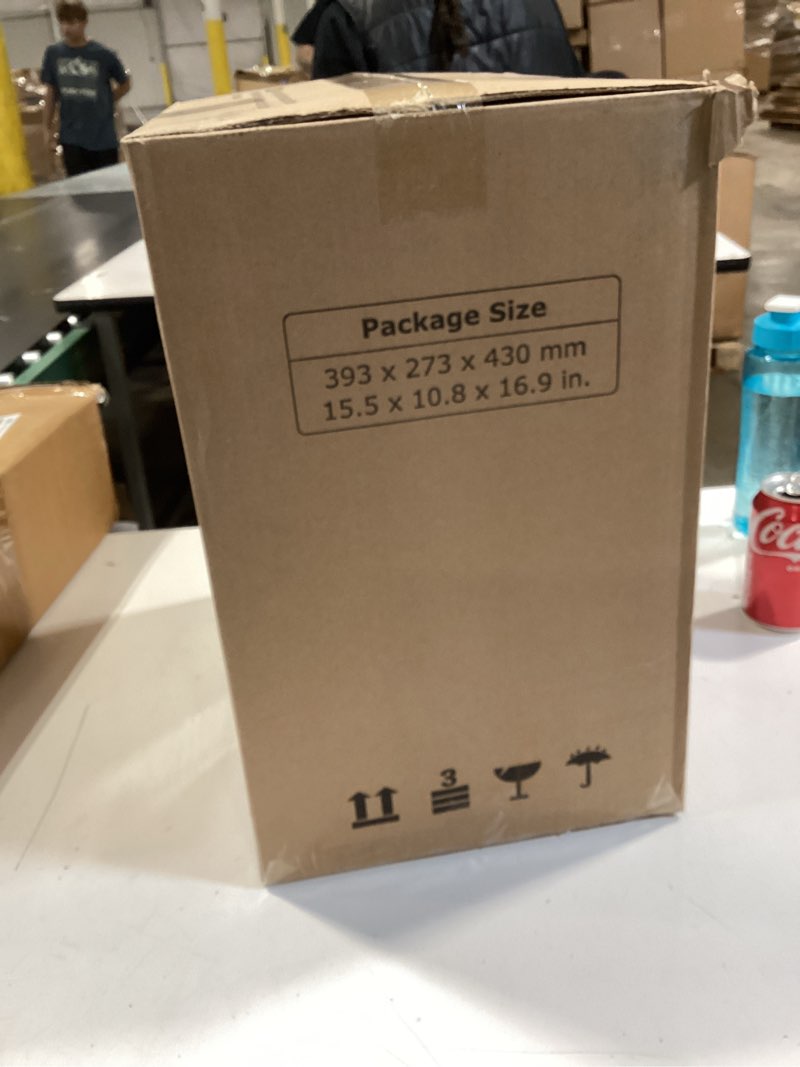 Condition photo showing New/Like New for bonsen 14-sheet paper shredder for home office, heavy duty cross cut shredder with 5.3 gal pullout bin, quiet shredder for cds/credit card/staple, p-4 security, anti-jam system 14-sheet cross cut