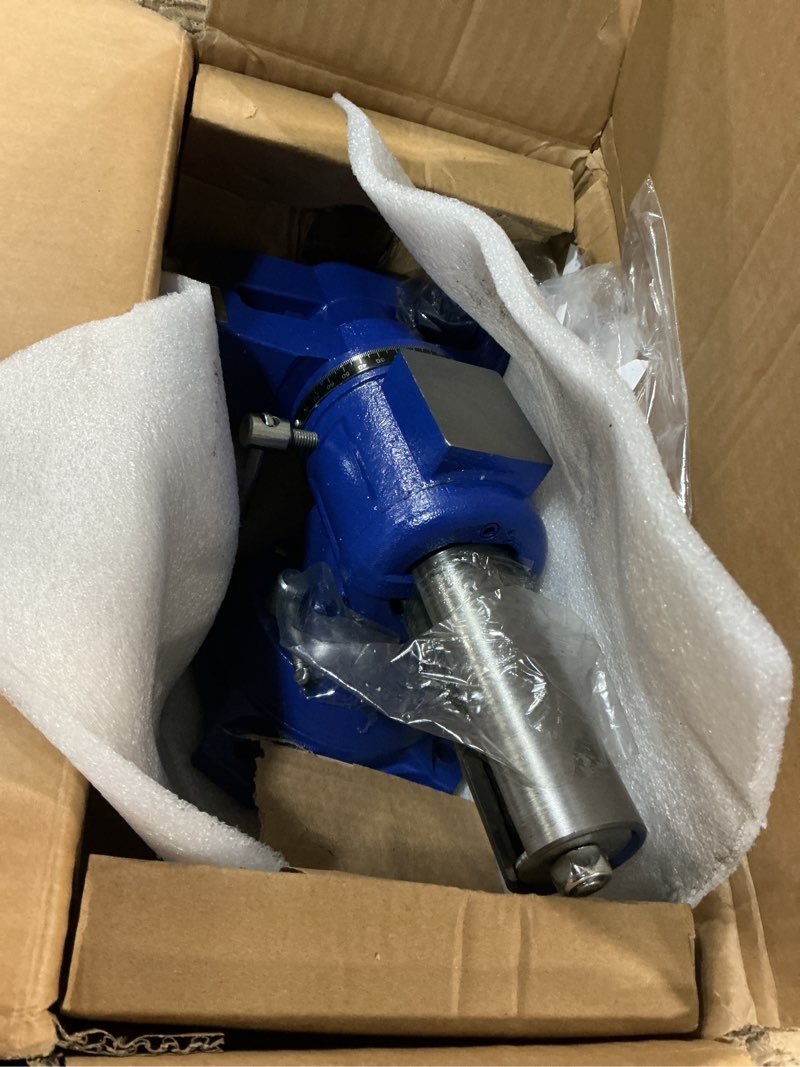 Condition photo showing Good Condition for COGNATIVE 360° Multi-Purpose Bench Vise, Ductile Iron, Heavy Duty with Anvil, Clamp force 4000KG, Blue, 5-Inch