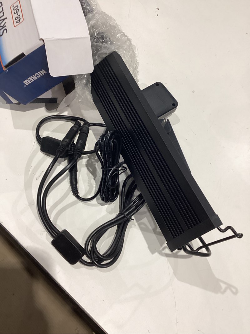 Condition photo showing Good Condition for nicrew skyled plus aquarium plant light, freshwater fish tank light with ramp up and dim down, spectrum adjustable and lighting schedule programmable with controller, 48-60 inches, 45 watts 48 - 60 in