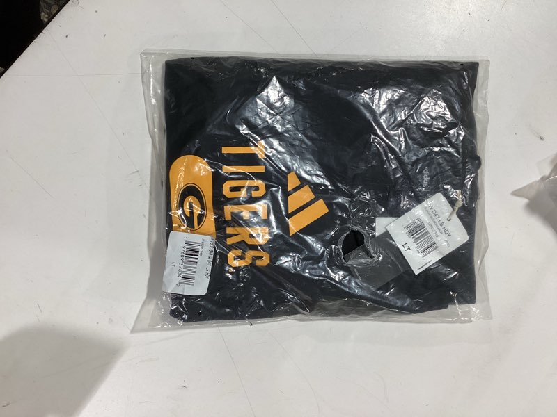 Condition photo showing Good Condition for adidas Women's D4T Grambling State Universtiy Lightweight Hoodie, Black/Team Collegiate Gold/Grambli
