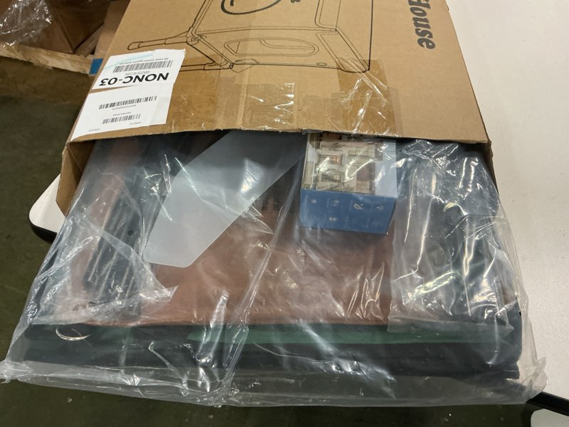 Condition photo showing New/Like New for Heated Outdoor Cat House with Camera, 100% Waterproof & Insulated Cat Shelter for Winter, Escape Door for Safety, for Feral Stray & Barn Cats (Green)