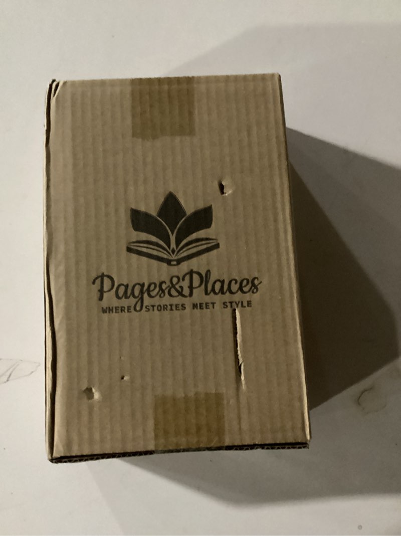 Condition photo showing New/Like New for Anxiety Bookshelf – Shakeable Tiny Bookcase with Unique Mini Books, Calming Bookshelf Decor and Fun Desk Decor for Adults, Thoughtful Book Lover Gifts for Women