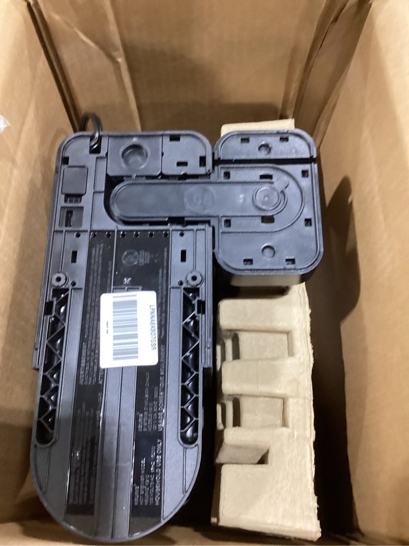 Condition photo showing As Is for keurig k-supreme single serve k-cup pod coffee maker, multistream technology, 4 brew sizes, 66oz dual-position removable reservoir, black black coffee maker