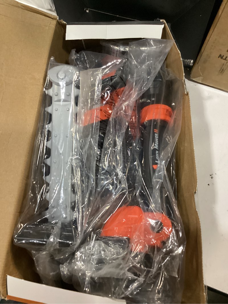 Condition photo showing Good Condition for 3-in-1 kids garden tools with lights and sounds, weed wacker toy, leaf blower toy, and hedge trimmer, yard tools outdoor toys for boys pretend role play, christmas birthday gifts for kids 3,4,5,6,7,8+