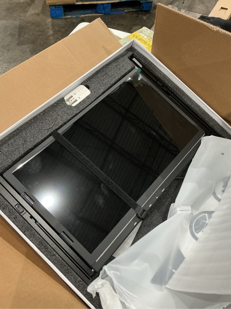 Condition photo showing As Is for unable to power on as is!!!!     laptop screen extender monitor portable, quad monitor, just 1 cable for 3 screens, fhd 1080p ips laptop extender compatible with wins/mac for 13.6" - 17.3" laptops 15.6" 3