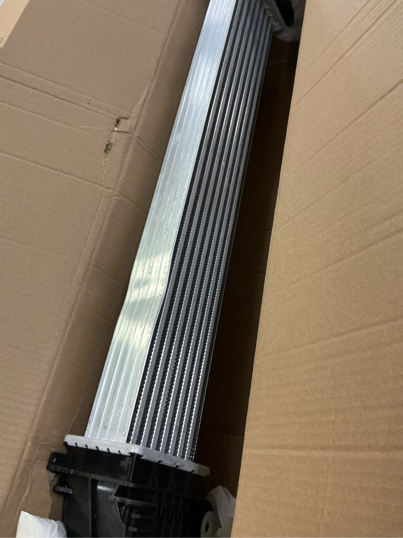 Condition photo showing Good Condition for secosautoparts aluminum, 1.5l engine intercooler turbo cooler, fit for chevrolet equinox 2018-2022, fit for gmc terrain 2018-2022, replace# gm3012116 84454110