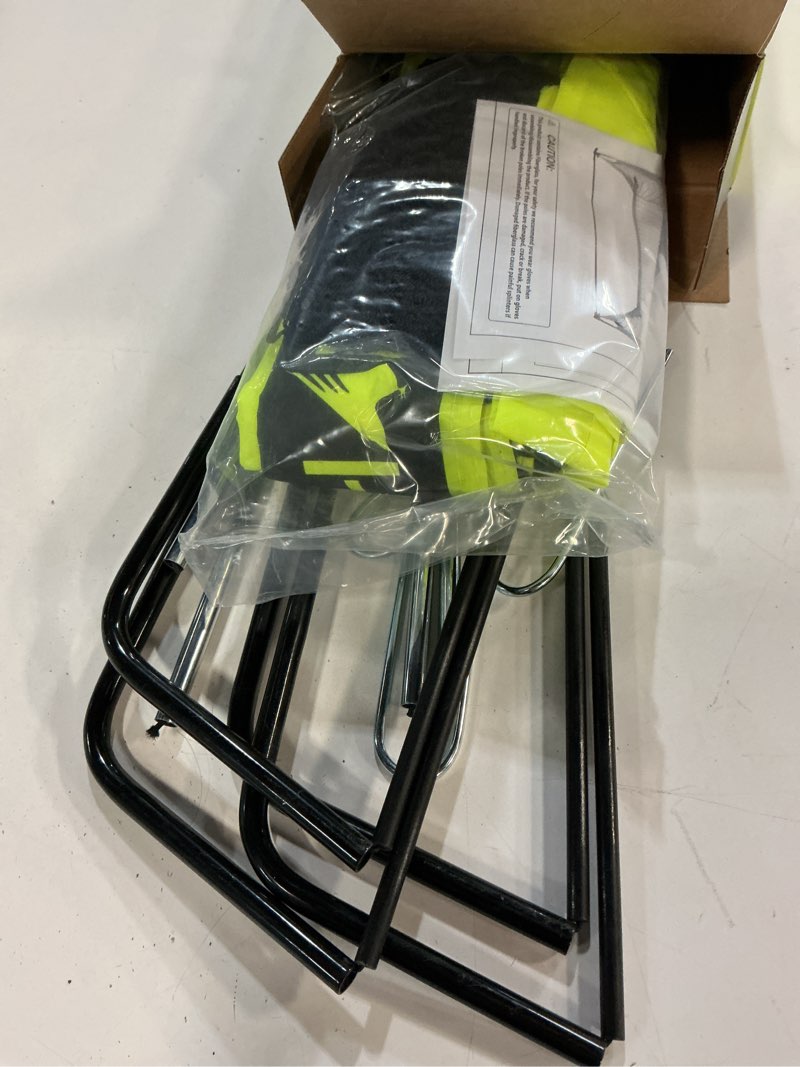 Condition photo showing New/Like New for 4 ft. x 3 ft. fiberglass blackhawk goal
