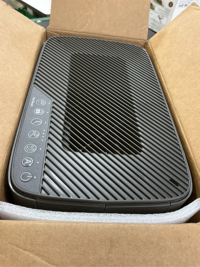 Condition photo showing Good Condition for pet air purifier for home large room 2500 sq ft,h13 hepa washable double-sided filter,air cleaner for pet hair dander odor allergies pollutant smoke dust,pm2.5 air quality monitor,auto mode,p358 black p358-black