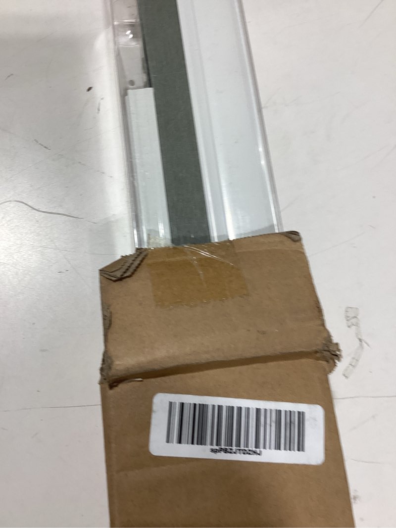 Condition photo showing New/Like New for Changshade Cordless Cellular Shades, Light Filtering Honeycomb Shades for Windows, Pull Down Pleated Blinds, Easy to Install for Indoor Windows and French Doors,30" W x 48" H, Grey Light Flitering Grey 30"W x 48"H