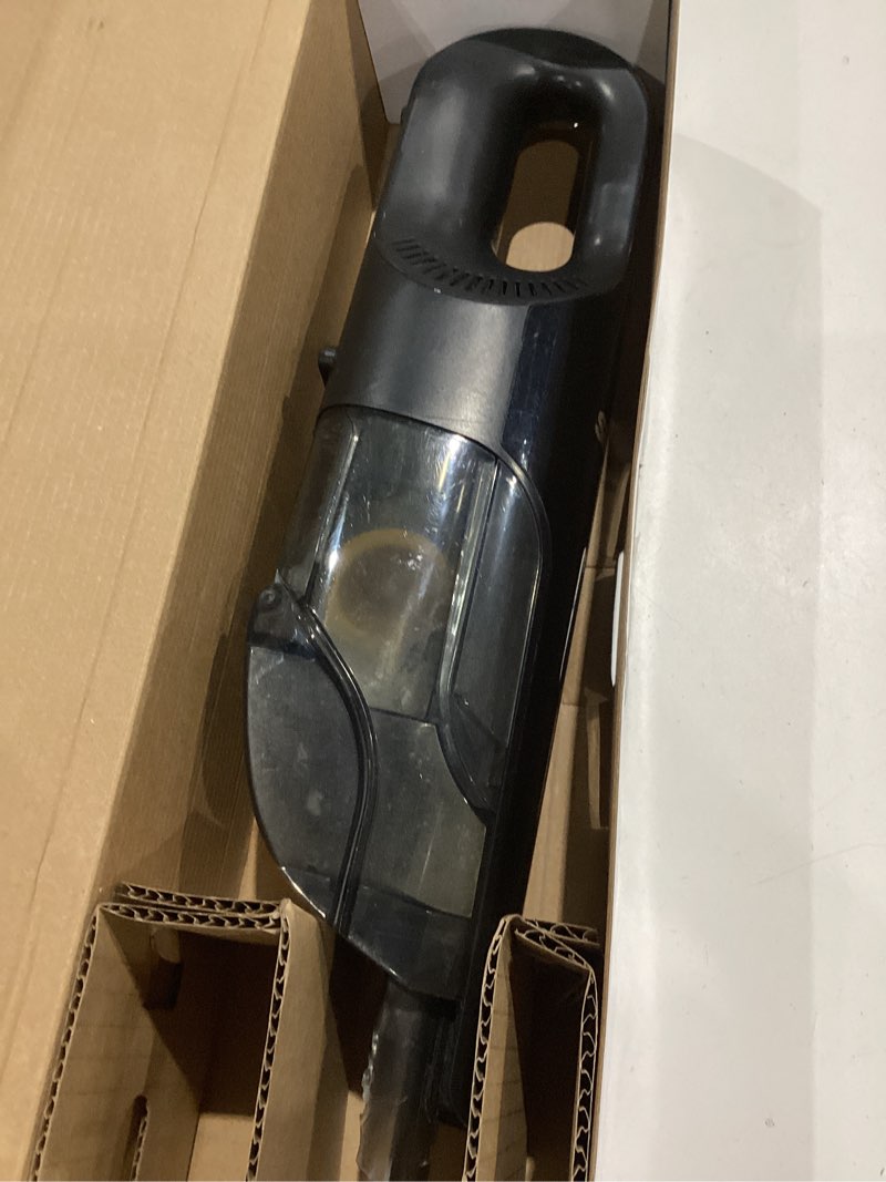 Condition photo showing As Is for shark ultracyclone pet pro plus cordless hand vacuum, powerful suction, handheld vacuum for car & home, pet power brush, crevice tool, scrubbing brush, xl dust cup, black, ch951