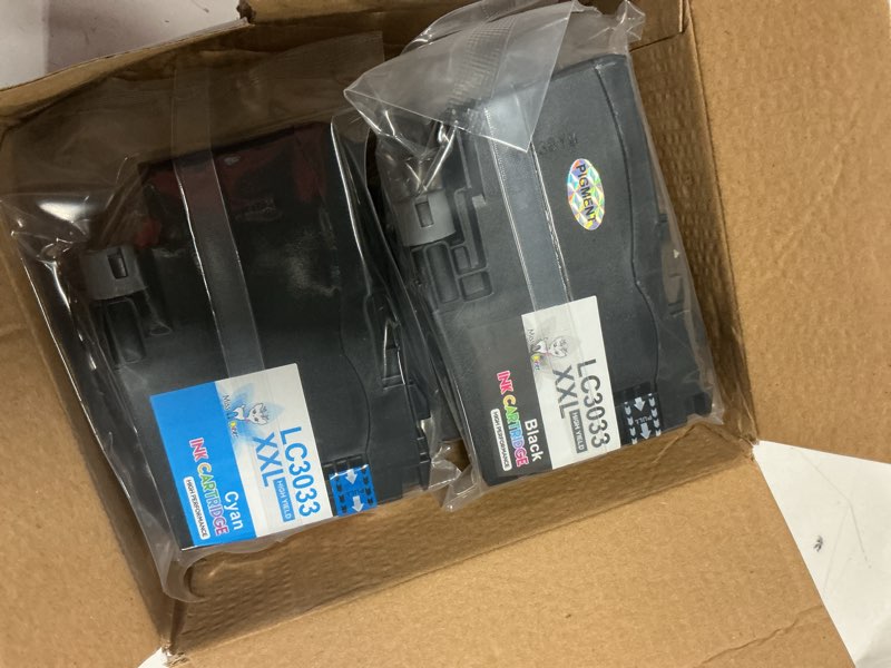 Condition photo showing Good Condition for miss deer lc3033 ink cartridge bk/c/m/y, compatible replacement for brother lc3033xxl lc-3033, work for brother mfc-j995dw mfc-j995dwxl mfc-j815dw mfc-j805dw mfc-j805dwxl printer,5 pack 2bk/c/m/y