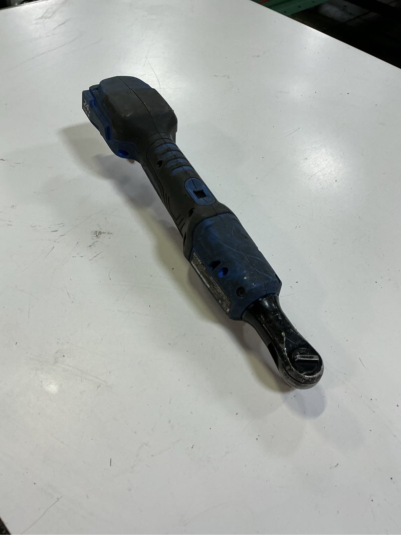 Condition photo showing As Is for kobalt 24-volt variable speed brushless 3/8-in drive cordless ratchet wrench (battery not