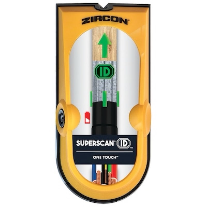 zircon superscan 1.5-in scan depth metal and wood stud finder