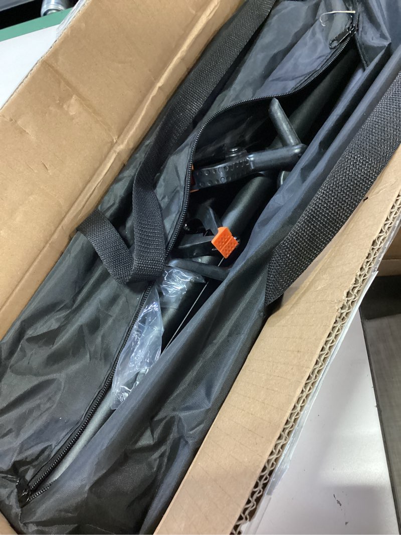 Condition photo showing Good Condition for Backdrop Stand 10 x 7.5 FT for Photography Studio, Adjustable Photo Backdrop Stand Kit for Parties, Background Stand with Sandbags, Spring Clamps, Carrying Bag 10x7.5 FT