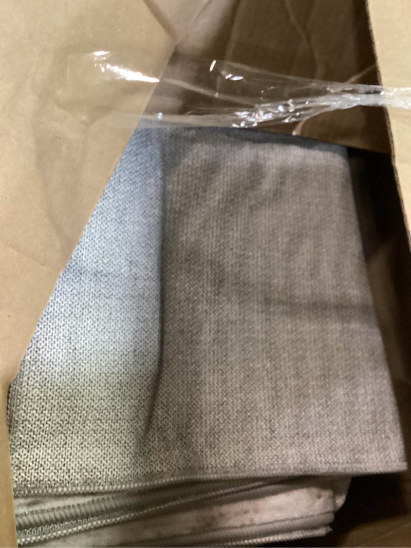 Condition photo showing Good Condition for Toneed Abstract Area Rug 7x9 Modern Washable Rug Soft Non Slip Rug Low Pile for Bedroom Living Room Dining Room Grey/Brown Grey/Brown 7x9Feet