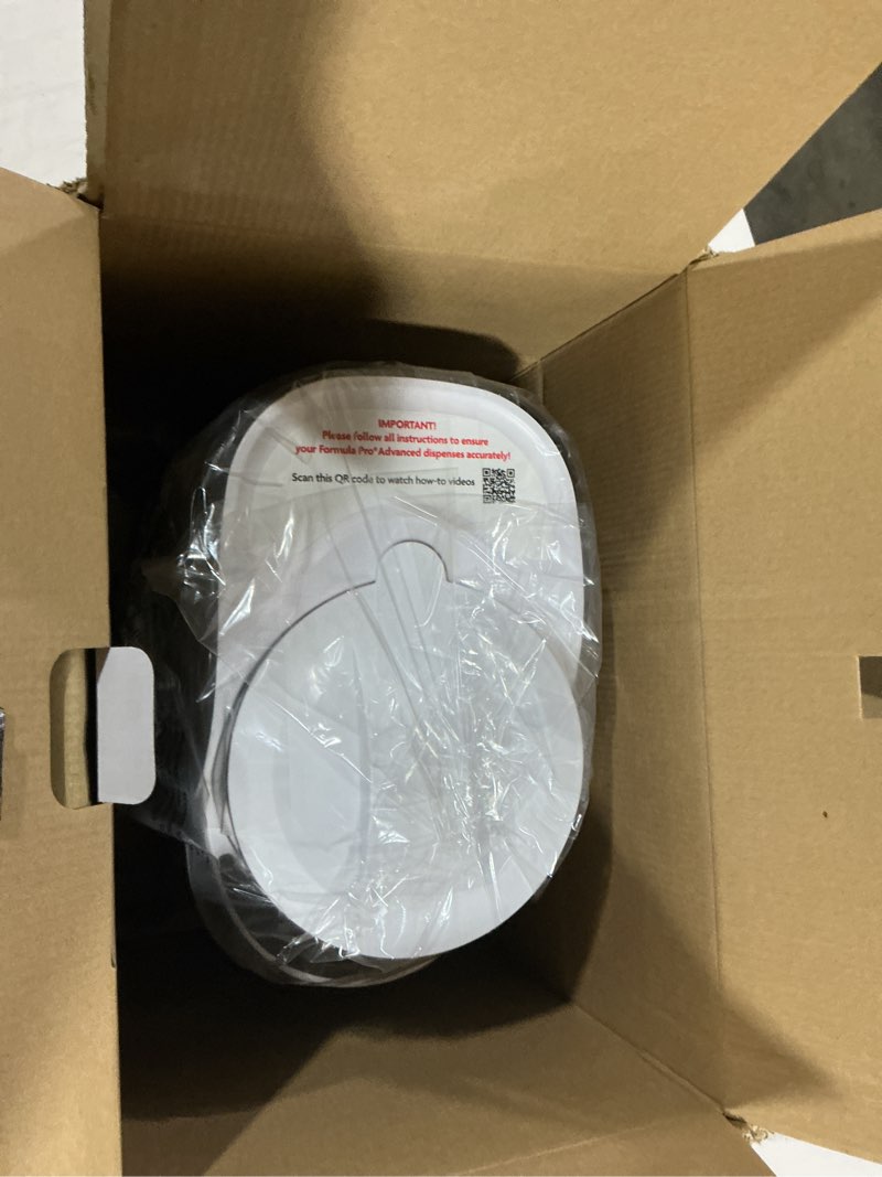 Condition photo showing Good Condition for baby brezza new and improved formula pro advanced formula dispenser machine - automatically mix a warm formula bottle instantly - easily make bottle with automatic powder blending, white formula pro advanced dispenser