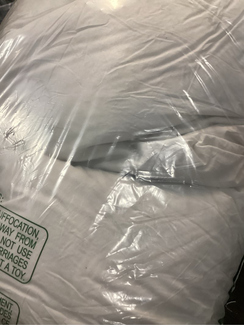 Condition photo showing Good Condition for MIULEE 26x26 Euro Pillow Inserts,Set of 2 Down Feather Throw Pillows for Couch Sofa Bed, Decorative Fluffy Throw Pillow Inserts Cotton Fabric,White 2 26x26 Inch