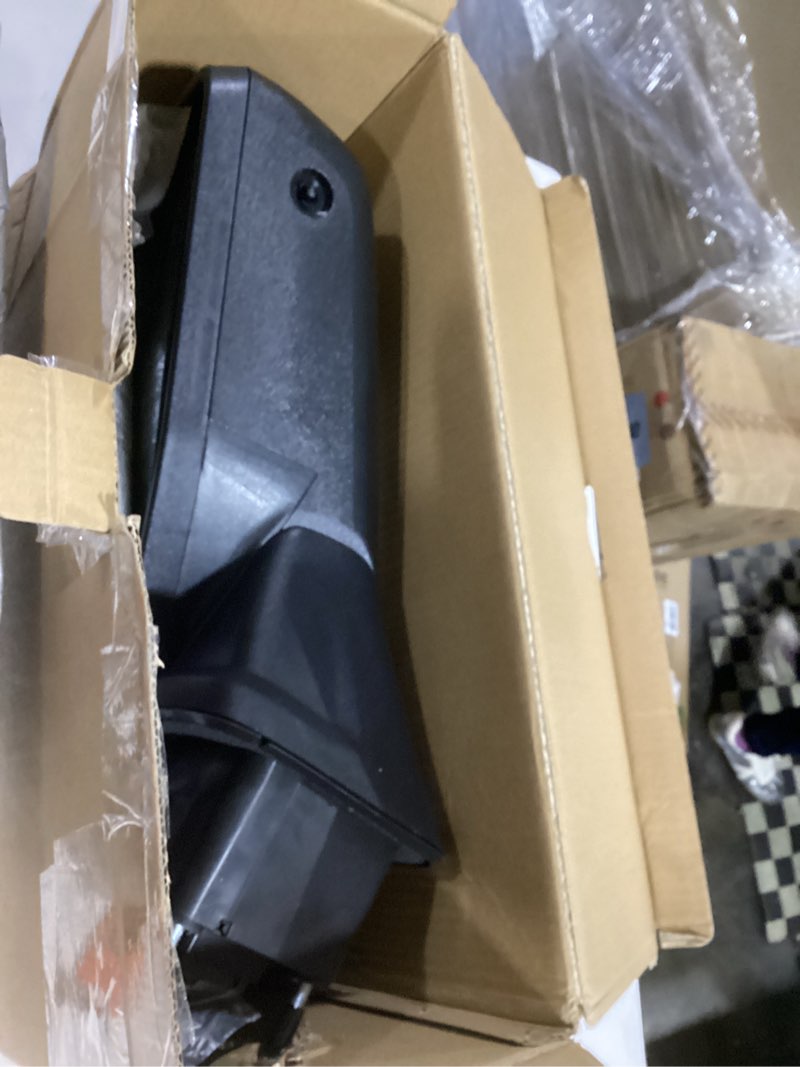 Condition photo showing Good Condition for JDMSPEED Right Passenger Side Mirror Compatible with 2019-2024 Chevy Silverado 1500 Black Heated Power Glass Manual Folding Temperature Sensor Replace#GM1321583(7 Pins) R-7pin Black