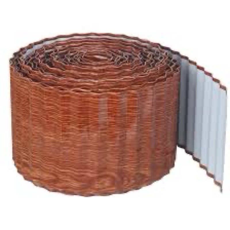 Quibbay Corrugated Metal Garden Edging, 10"×60Ft Landscape Edging Border for DIY Flower Beds, Lawn, 