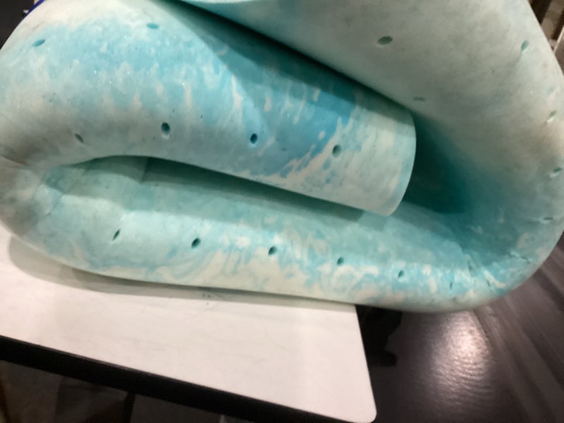 Condition photo showing As Is for mattress topper unknown size