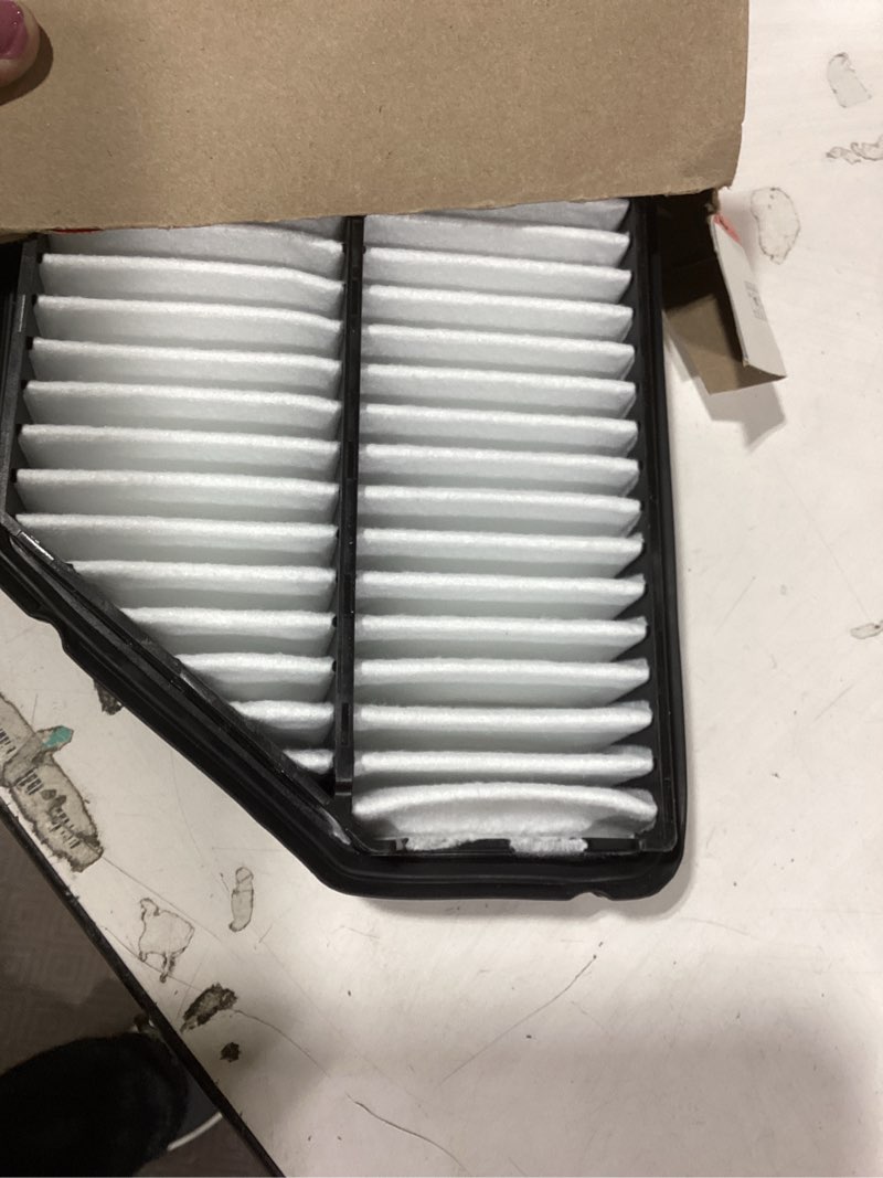 Condition photo showing New/Like New for fram extra guard ca9361 replacement engine air filter for select acura mdx and honda pilot (3.5l) models, provides up to 12 months or 12,000 miles filter protection
