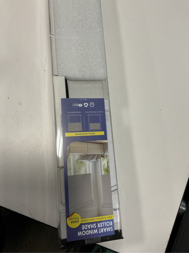 Condition photo showing Good Condition for motorized blinds for windows - hapadif roller window shades with remote, no-drill installation, cordless automatic blackout electric blinds, adjustable height, easy to use (black, 35.5 x 72) black 35½\"w x 72\"l