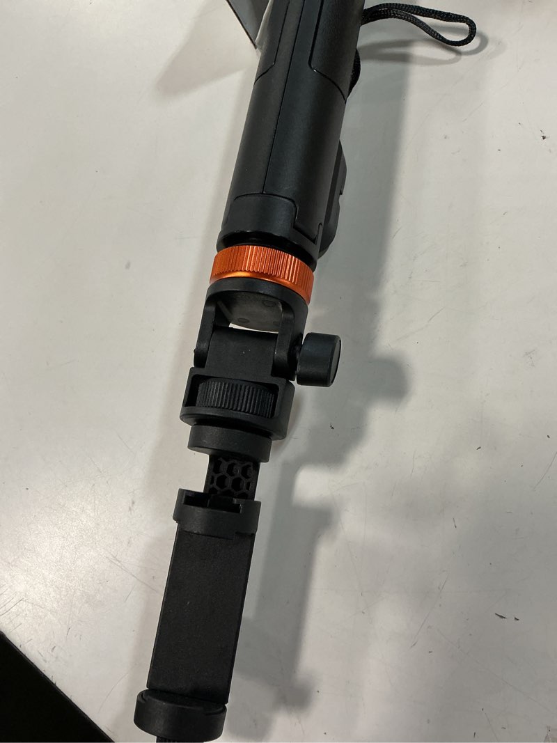 Condition photo showing Good Condition for eucos 62" phone tripod, tripod for iphone & selfie stick with remote, extendable cell phone stand & ultimate phone holder, solidest phone stand compatible with iphone/android inferno mix carbon black