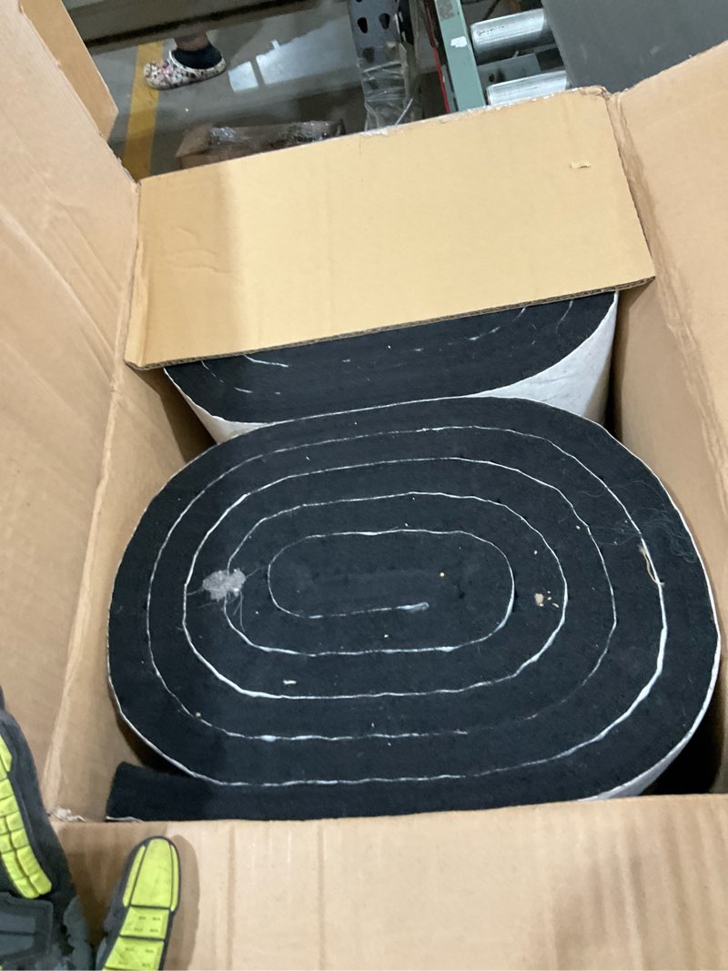 Condition photo showing New/Like New for 2 pcs metal roofing universal vented ridge closure strips 2 w x 10' l (20'l total) roof panel closure self adhesive felt tape waterproof windproof seal for metal panels insulation weather barrier 20'l total,2"w