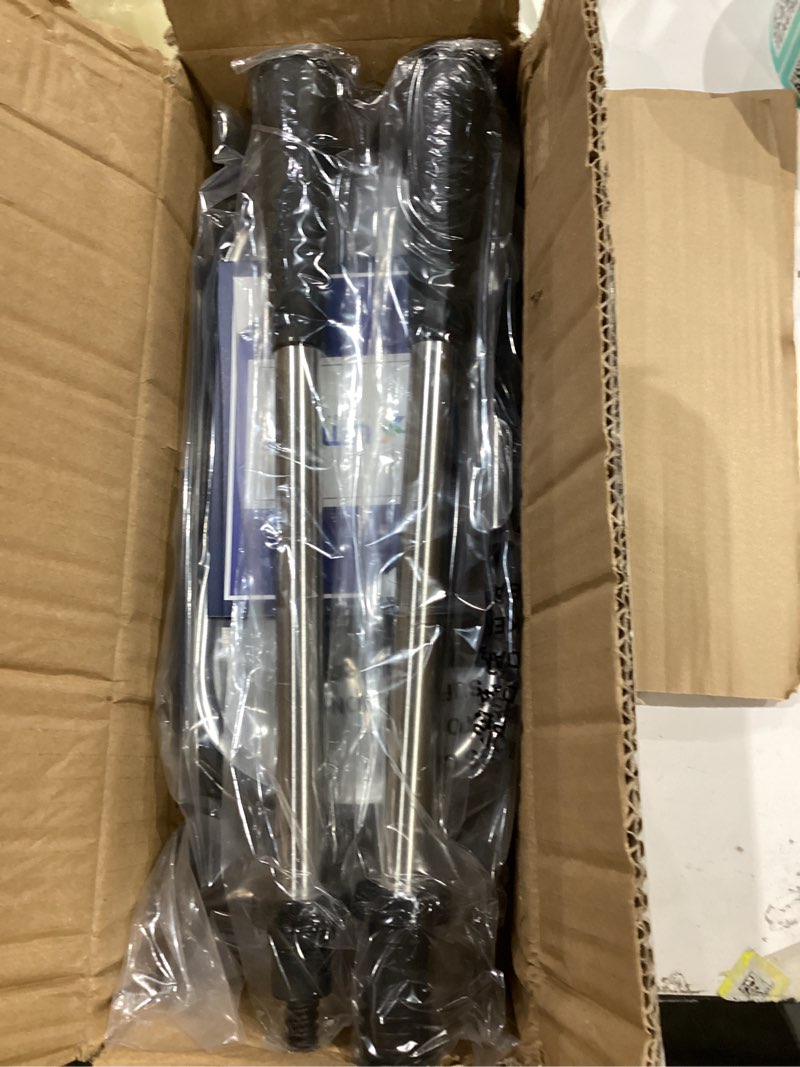 Condition photo showing As Is for UMIEN Toilet Brush and Plunger Set 18-in - Updated 2025 No-Rust - Stainless Steel Design - Long Handles - with Freestanding Canister