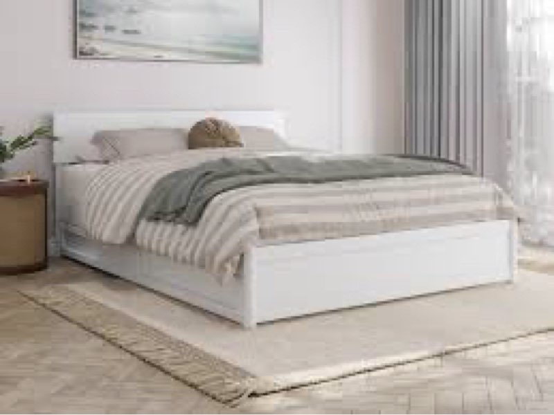 Lamecia Solid Wood Platform Storage Bed.     Incomplete 