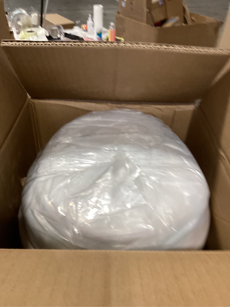Condition photo showing New/Like New for elemuse 3 inch cooling memory foam mattress topper twin xl, college dorm room essentials, 2 inch pressure-relief memory foam and 1 inch thick soft viscose made from bamboo pillow top for hot sleepers twin xl plush support(white)