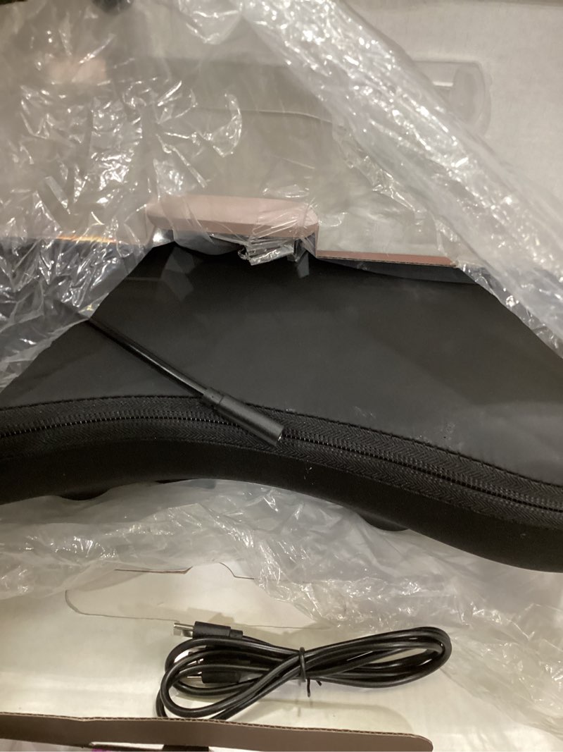 Condition photo showing Good Condition for Back Massager with Heat, Cordless Back and Neck Massage for Pain Relief Deep Tissue, 4D Shiatsu and Percussion Massage Pillow, Lower Back Massager for Office,Gifts for Christmas Women Men, Black